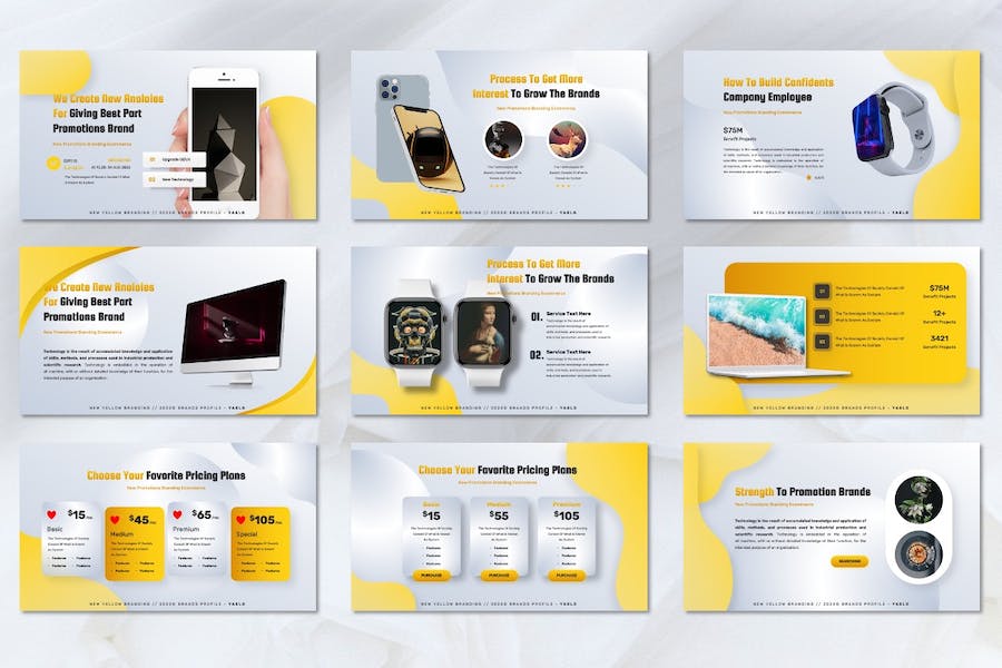 多功能商业融资营销方案Keynote模板 - 顶尖PPT