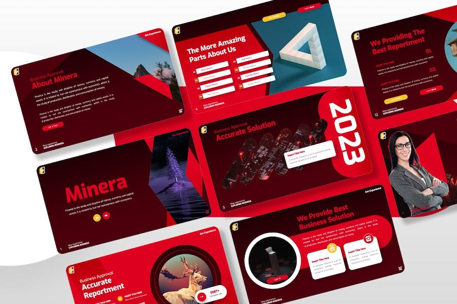 商务项目展示融资计划Keynote模板 - 顶尖PPT