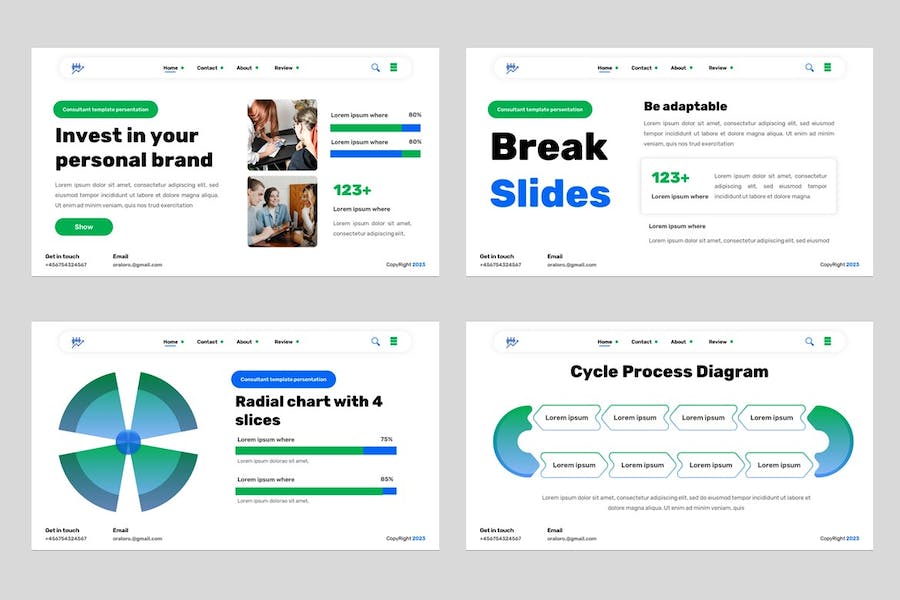 咨询服务讲述方案展示业务推介运营Keynote模板 - 顶尖PPT