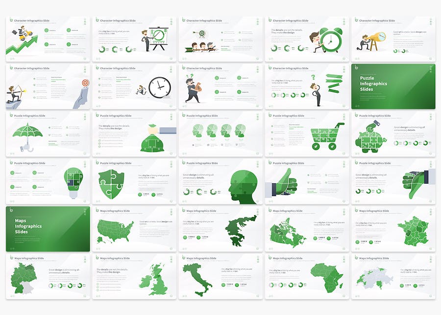 国外高端商业数据分析金字塔箭头图形图表keynote模板 - 顶尖PPT