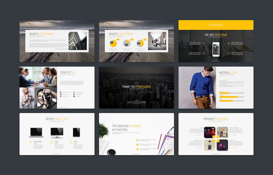 企业合作商业计划多用途keynote模板 - 顶尖PPT