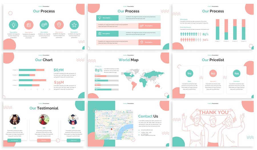 创意设计代理公司服务Keynote模板 - 顶尖PPT