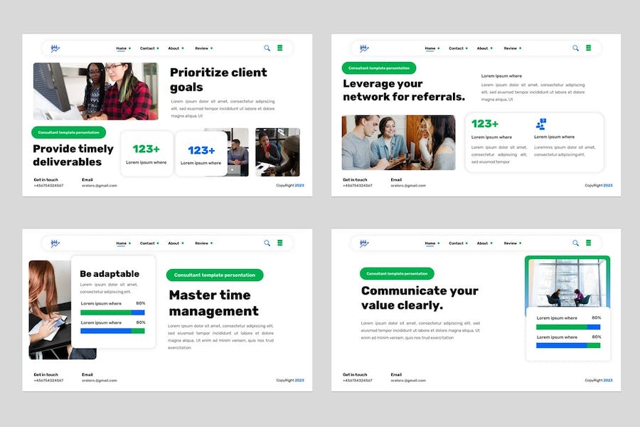 咨询服务讲述方案展示业务推介运营Keynote模板 - 顶尖PPT