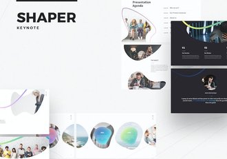 欧美高端图形版式设计多用途国外keynote模板 - 顶尖PPT