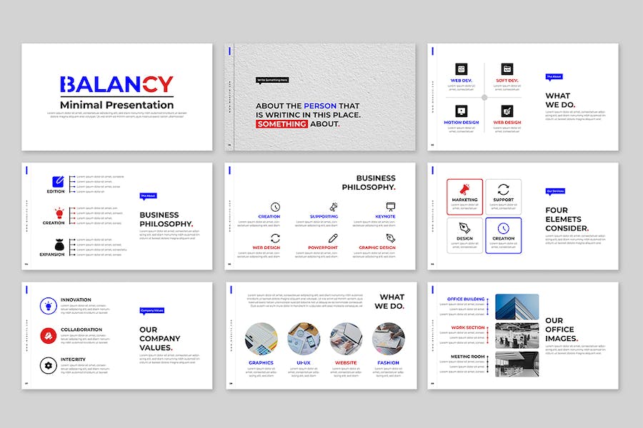 商务品牌建设方案展示PPT模板 Retry - 顶尖PPT