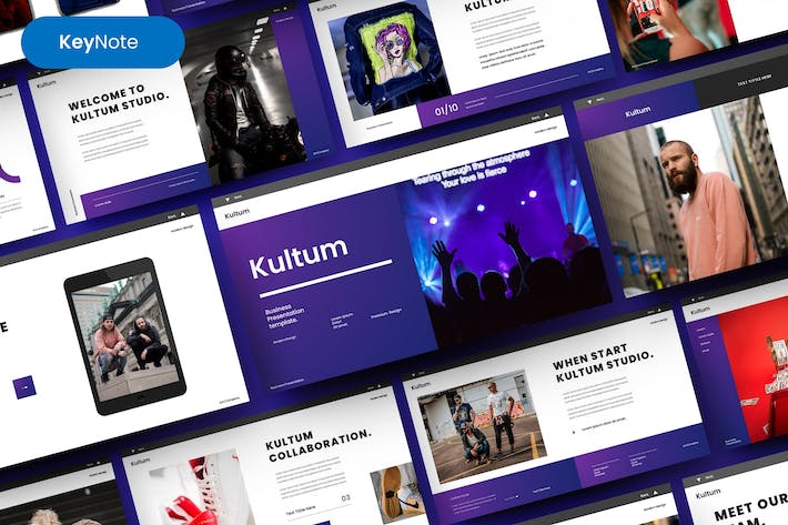 商业运营推广营销策略Keynote模板 - 顶尖PPT