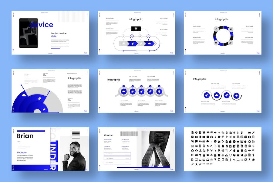 商务创业融资项目路演推介PPT模板 - 顶尖PPT