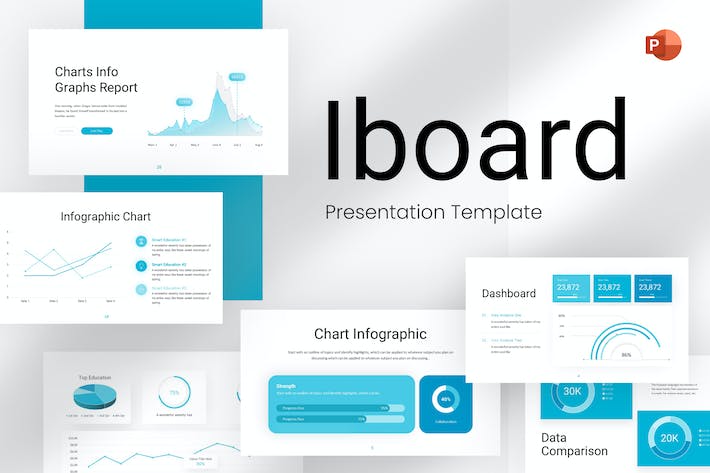 可视化数据展示图形图表PPT模板 - 顶尖PPT