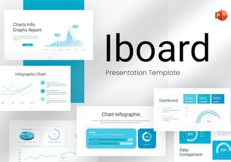 可视化数据展示图形图表PPT模板 - 顶尖PPT