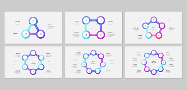 循环动画PowerPoint信息图形模板 - 顶尖PPT