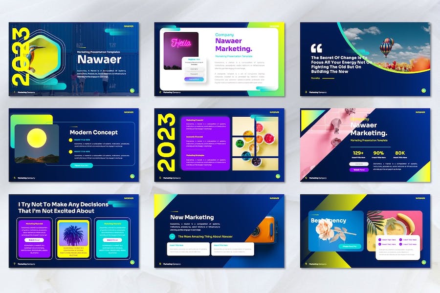 市场营销活动策划方案主题PPT模板 - 顶尖PPT