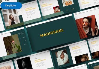 欧美商务风主题演讲展示Keynote模板 - 顶尖PPT