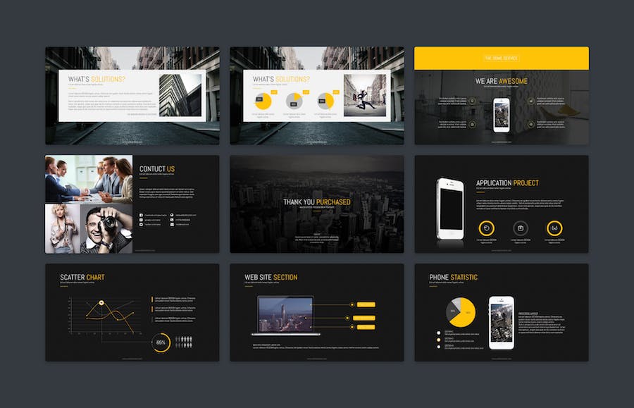 企业合作商业计划多用途keynote模板 - 顶尖PPT