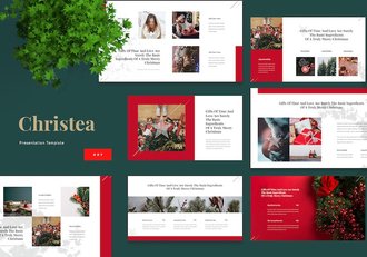 圣诞节商业活动策划PPT模板 - 顶尖PPT