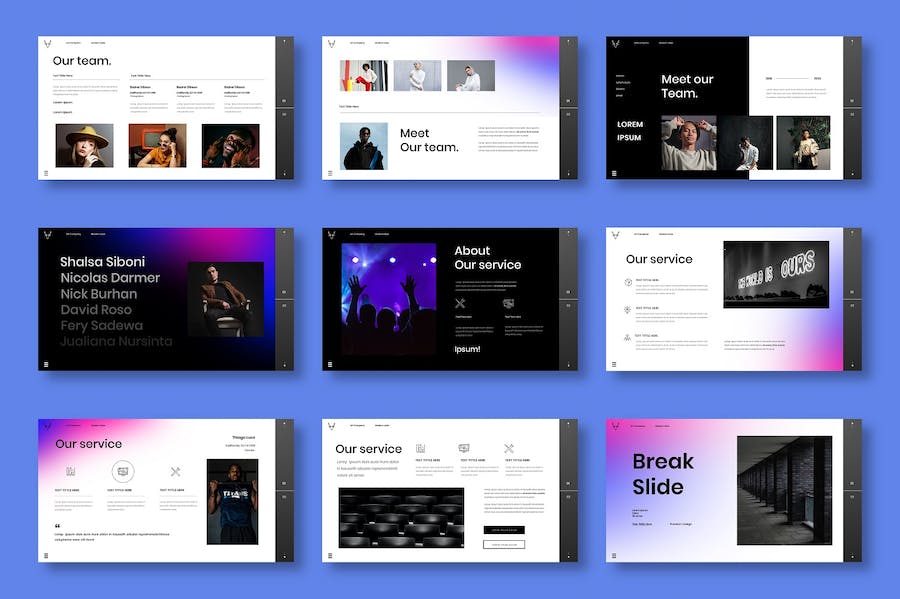 商务项目方案运营展示推进Keynote模板 - 顶尖PPT