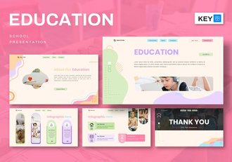 教育学校介绍展示keynote模板 - 顶尖PPT