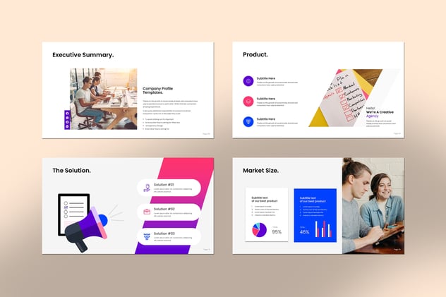 创意商业计划书融资路演PPT模板 - 顶尖PPT