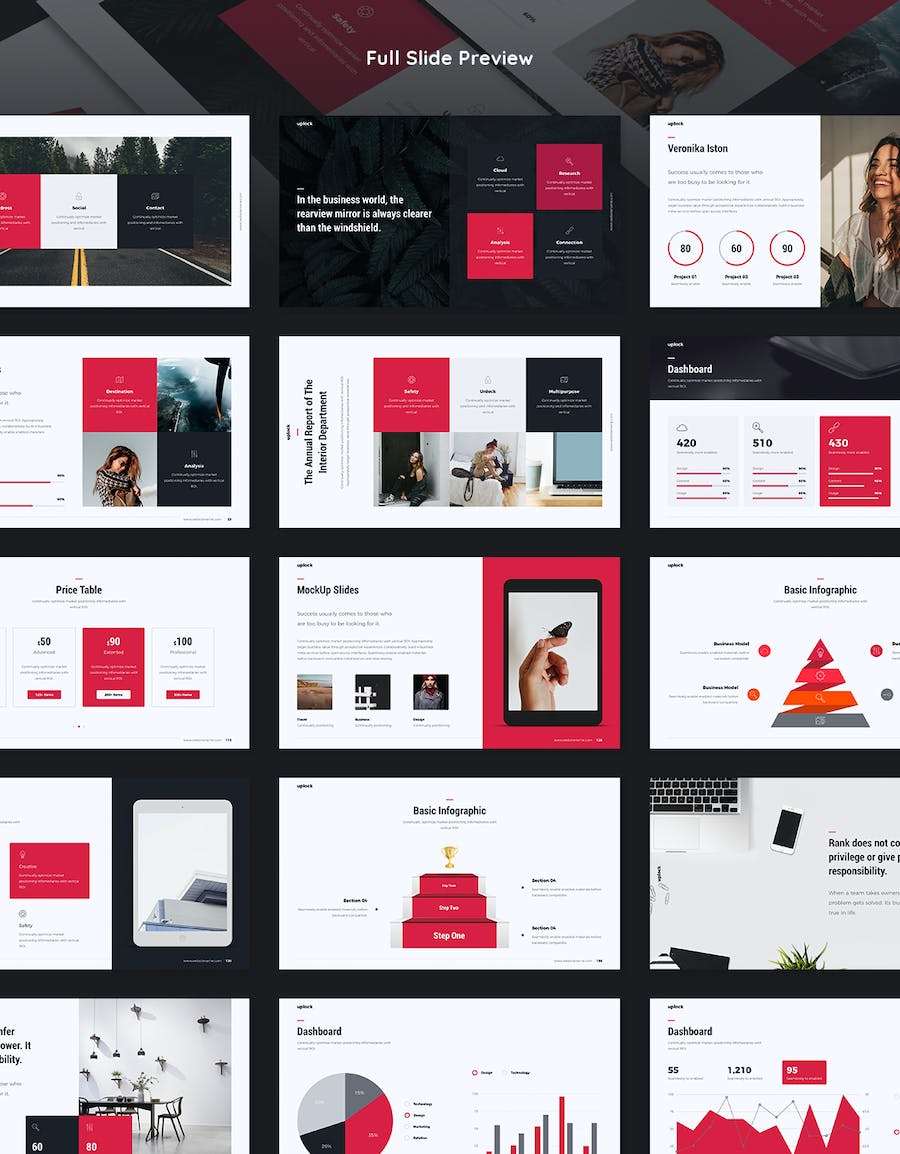 企业营销策划数据分析多用途keynote模板 - 顶尖PPT