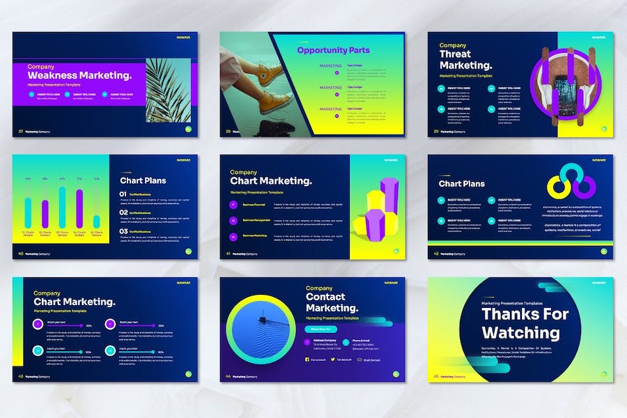 市场营销活动策划方案主题PPT模板 - 顶尖PPT