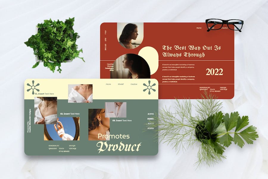 复古风格书籍古董展示讲座PPT模板 - 顶尖PPT