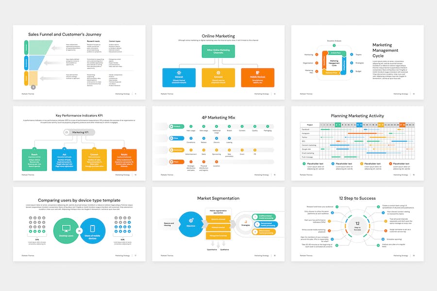 营销策略品牌推广方案PPT模板 - 顶尖PPT