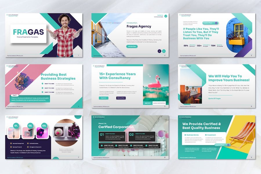 财务金融投资理财方案PPT模板 - 顶尖PPT