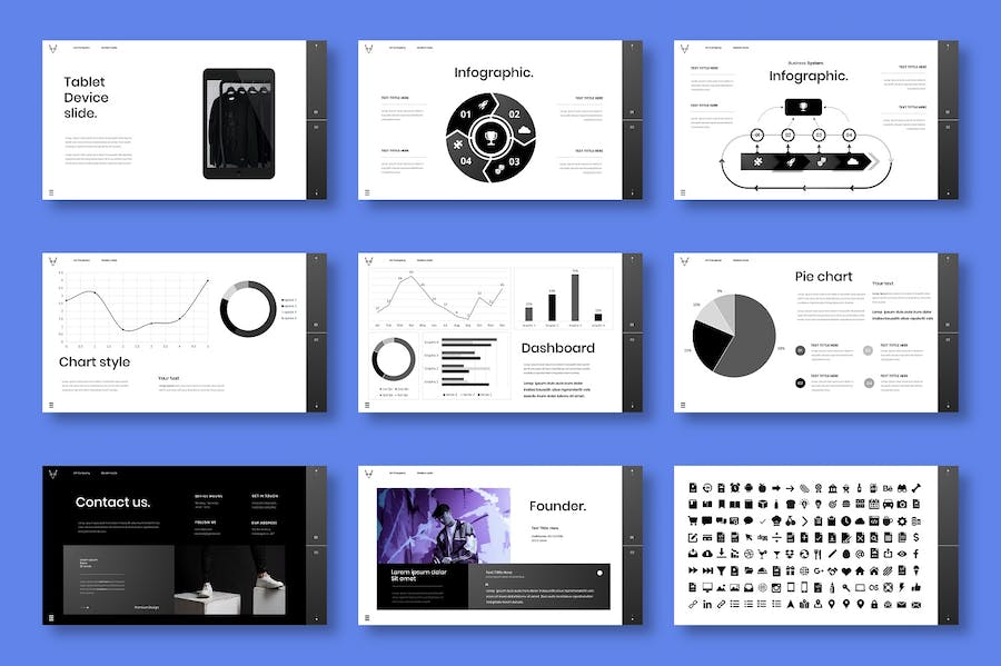 商务项目方案运营展示推进Keynote模板 - 顶尖PPT