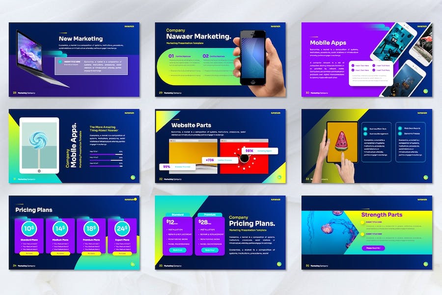 市场营销活动策划方案主题PPT模板 - 顶尖PPT