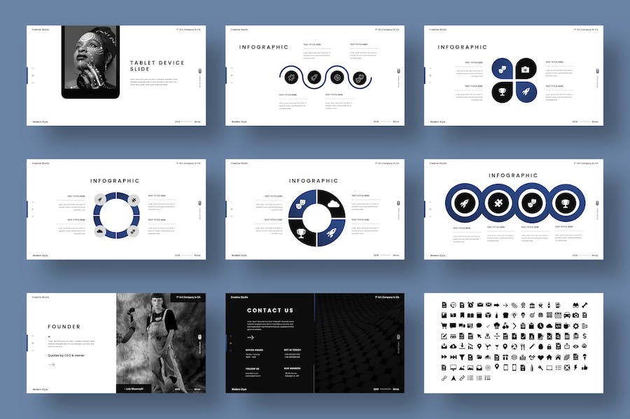 手绘风格商务项目策划方案PPT模板 - 顶尖PPT