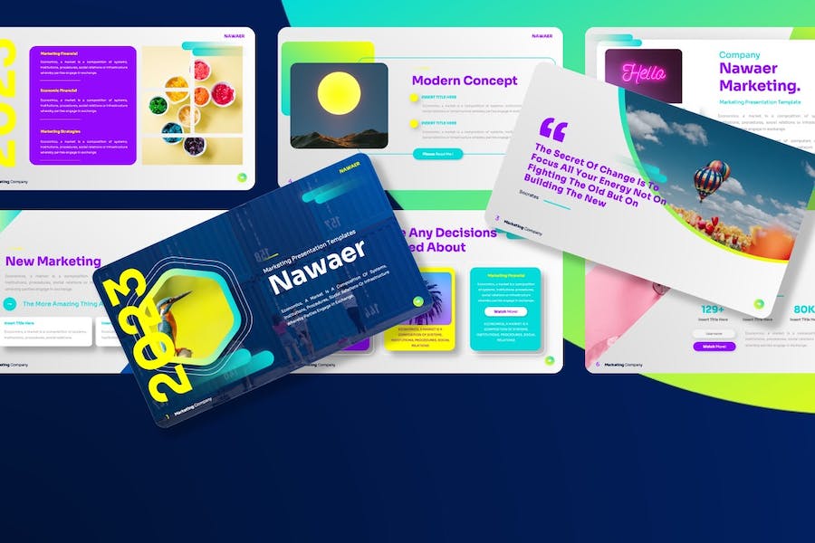 市场营销活动策划方案主题PPT模板 - 顶尖PPT