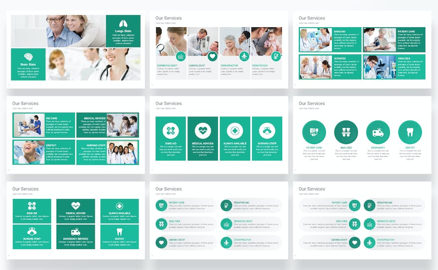 医疗诊疗专业讲座Keynote模板 - 顶尖PPT
