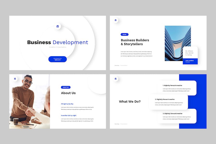 业务开发项目推介路演书Keynote模板 - 顶尖PPT