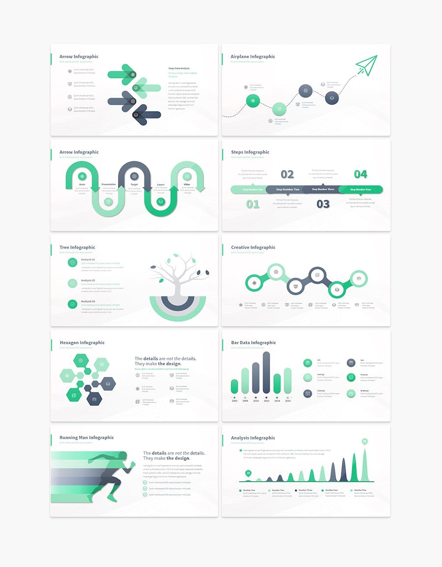 商务图形企业介绍计划总结PPT模板免费下载 - 顶尖PPT
