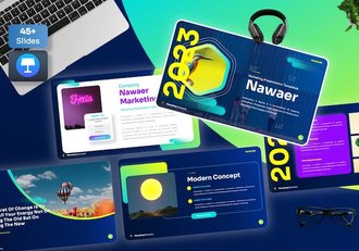 市场营销策划方案国外keynote模板 - 顶尖PPT