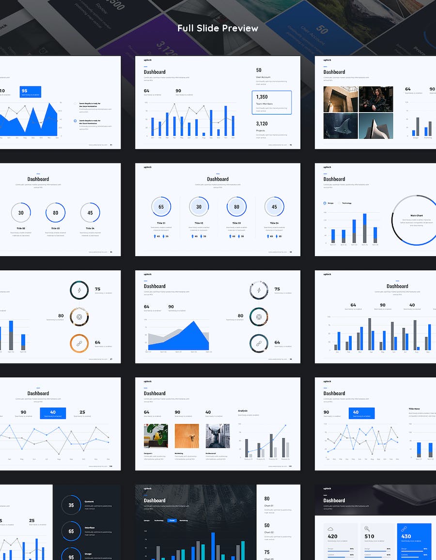 企业营销策划数据分析多用途keynote模板 - 顶尖PPT