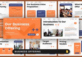 销售商务谈判企业业务报价方案PPT模板 - 顶尖PPT