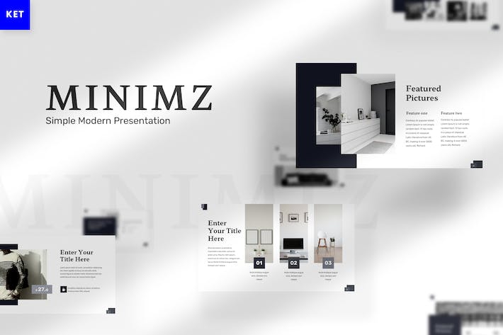 室内装修设计keynote模板 - 顶尖PPT