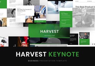 农业产业发展规划Keynote模板 - 顶尖PPT