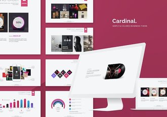 创意商业合作年计划总结汇报通用keynote模板 - 顶尖PPT