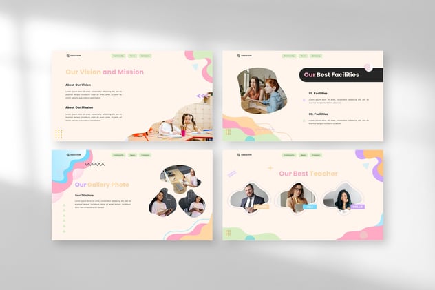 教育学校介绍展示keynote模板 - 顶尖PPT