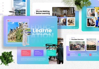 学习教育创意keynote模板 - 顶尖PPT