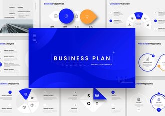 新拟态设计欧美商业投资演示keynote模板 - 顶尖PPT