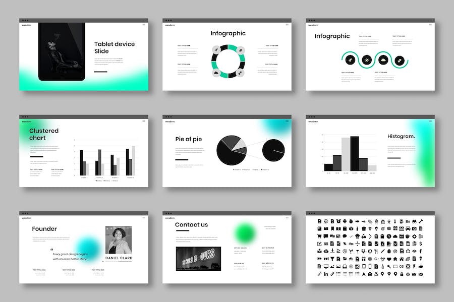 智慧办公企业数字化管理方案PPT模板 - 顶尖PPT