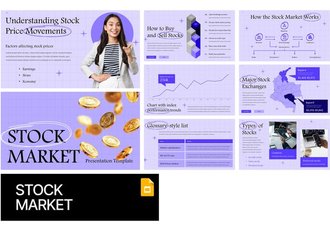 股票市场投资分析PPT模板 - 顶尖PPT