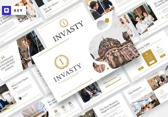 投资咨询主题keynote模板 - 顶尖PPT