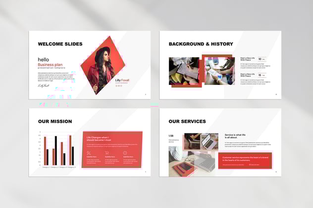 商业计划书PowerPoint模板 - 顶尖PPT