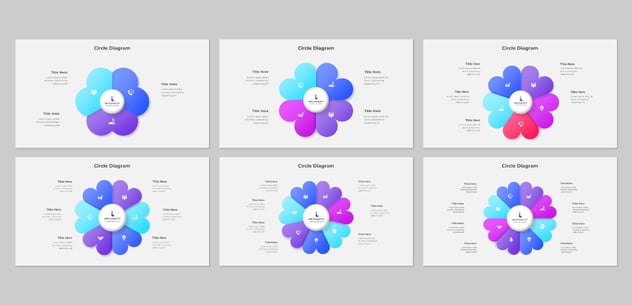 循环动画PowerPoint信息图形模板 - 顶尖PPT
