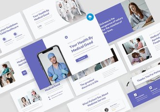 医学研究患者医疗保健检查keynote模板 - 顶尖PPT