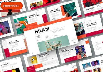 国外简约时尚多用途PPT模板 - 顶尖PPT