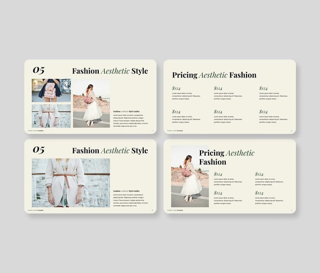 审美时尚指南PowerPoint模板 - 顶尖PPT